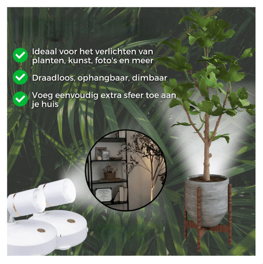 Wireless LED Spotlight Bright Light Exactly Where You Need It